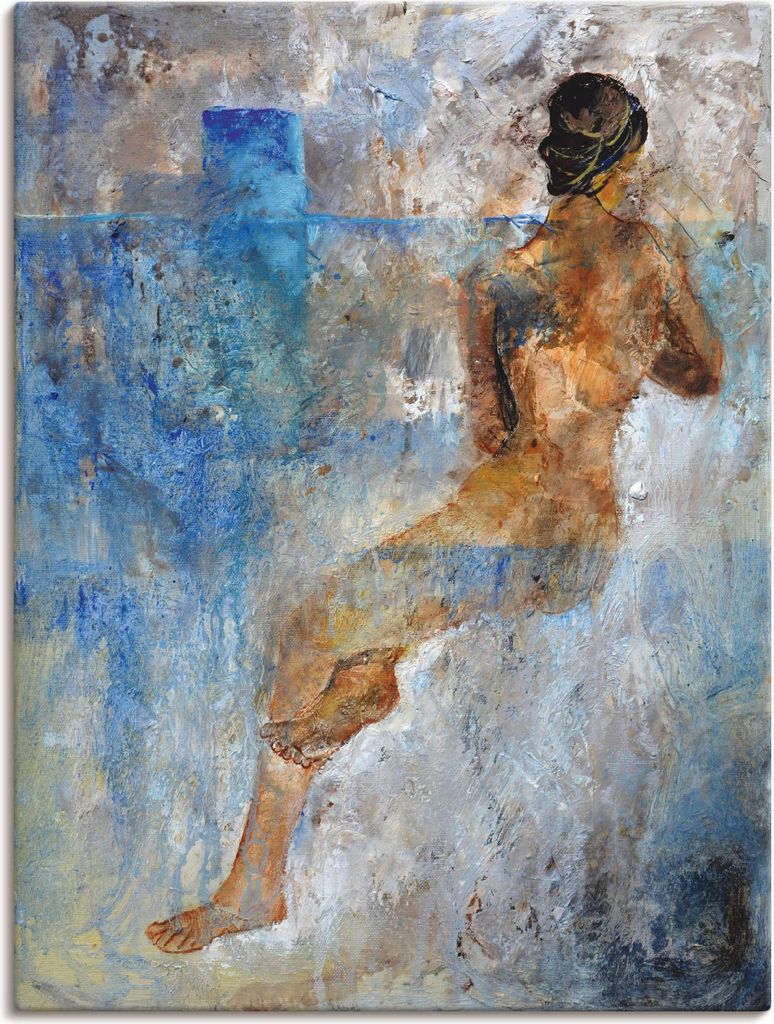 ARTland Leinwandbild Nackt Barbara Größe: 60x80 cm
