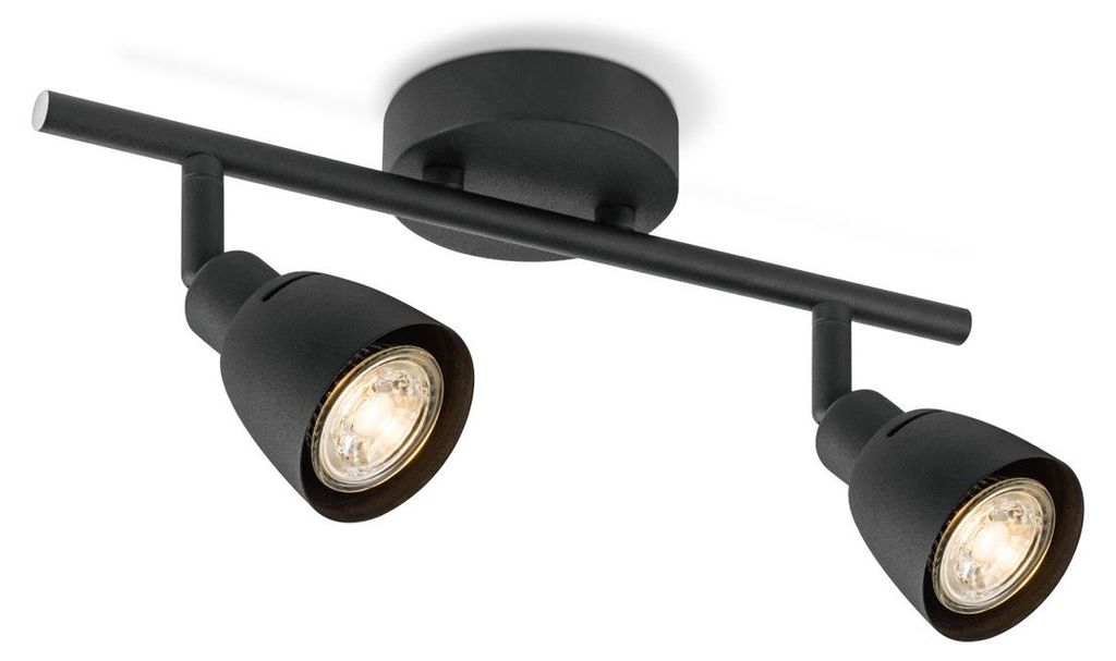 Home Sweet Home LED-Strahler - 32 x 9 x 16,5 cm - Schwarz
