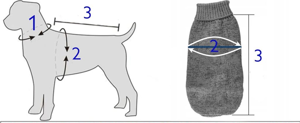 Pullover Hundebekleidung für Winter 22cm (8)