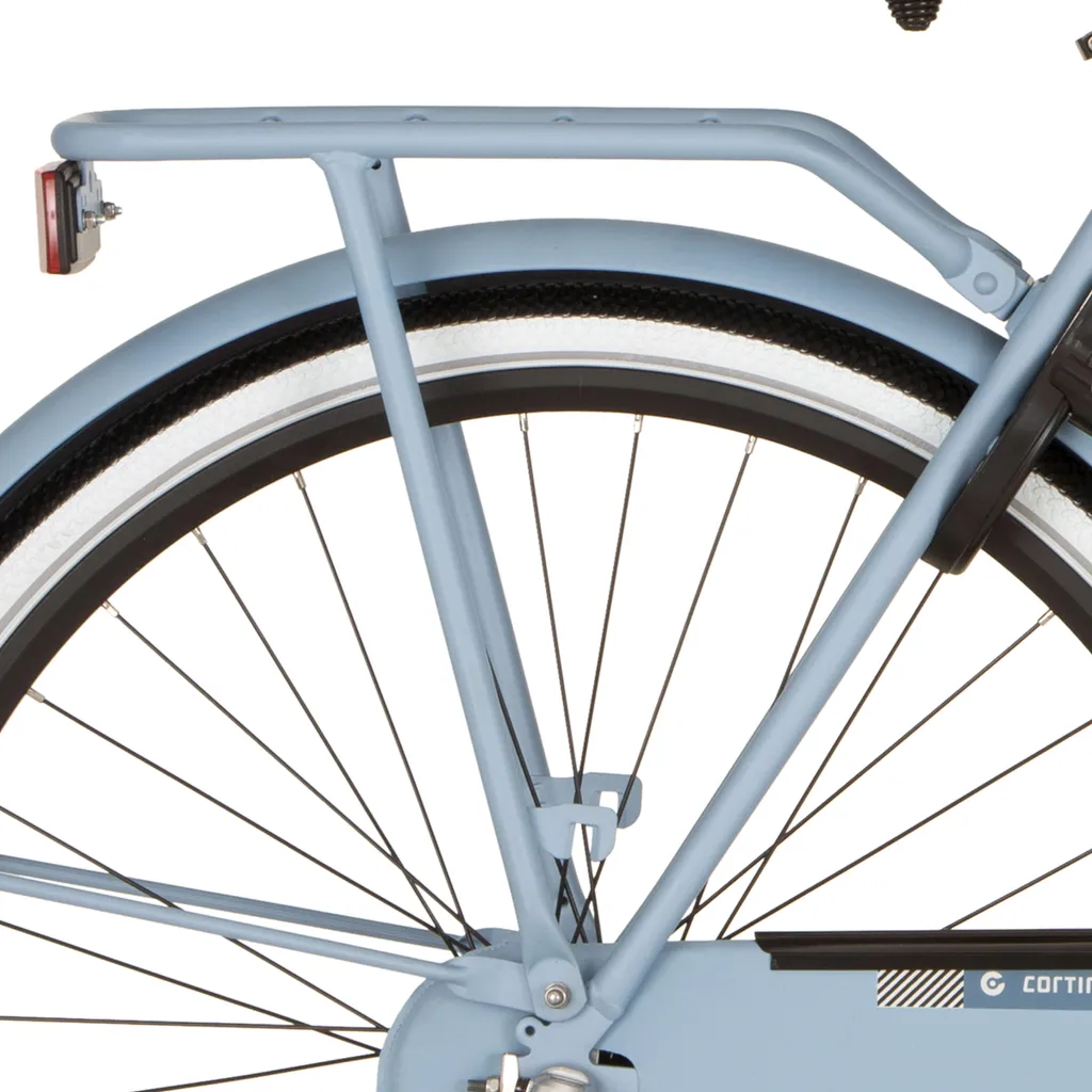 Porte-bagages arrière Cortina U4 57 cm en coloris bleu ciel mat