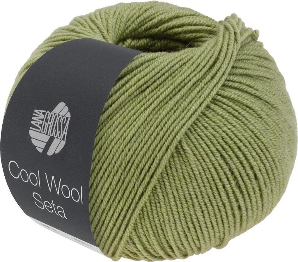 Lana Grossa - Cool Wool Seta 0022 ahorngrün Produktbild 