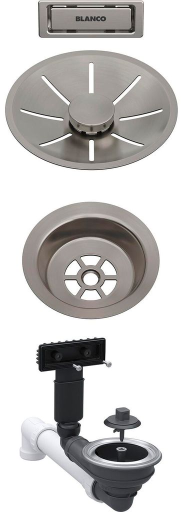 Set di accessori per scarico a pavimento, colore bianco, Immagine del prodotto 