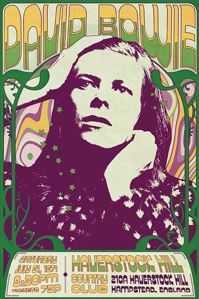 Bowie, David - Plakát - Haverstock Hill Obrázek produktu 