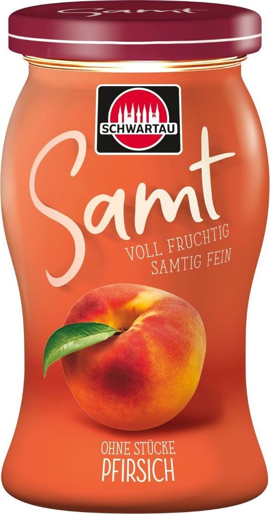Schwartau Samt Pfirsich, 270g (MHD: 05.06.2026)