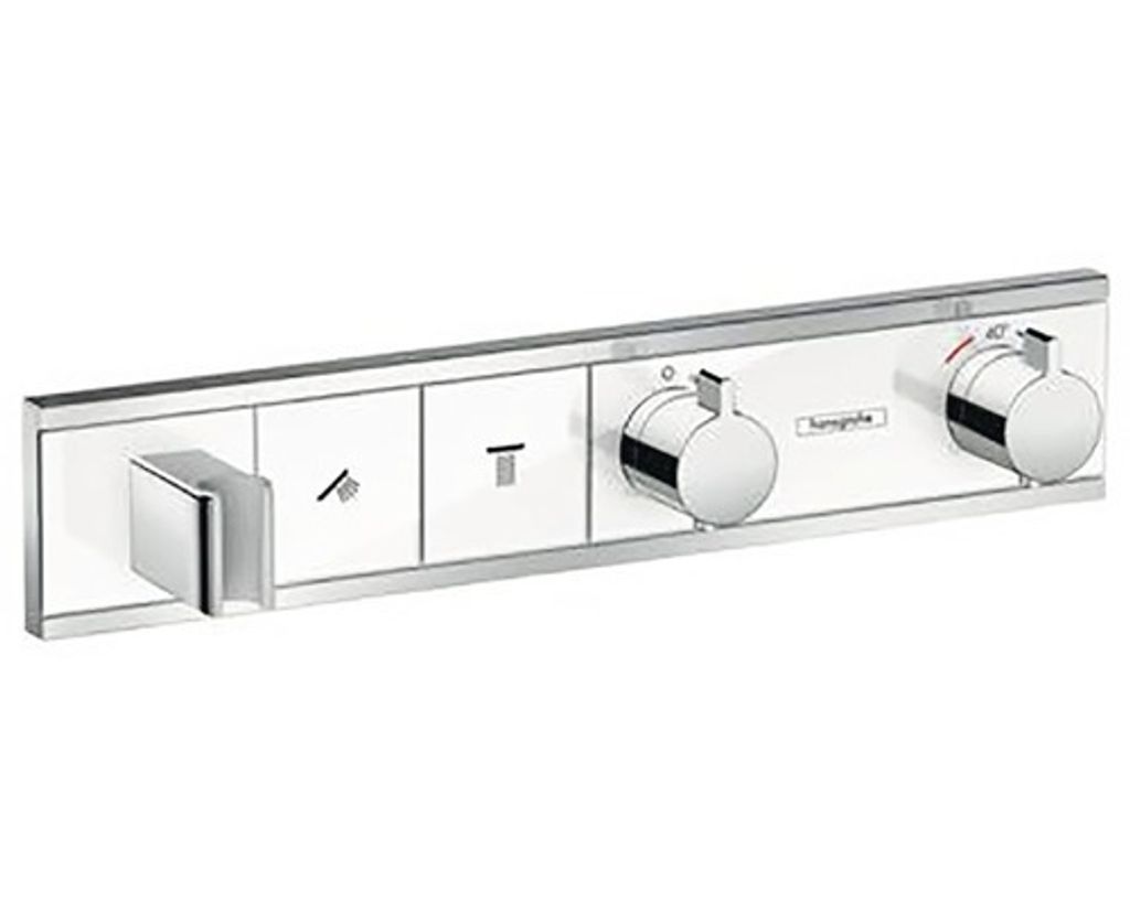 hansgrohe RainSelect Fertigset Unterputzmodell für 2 Verbraucher, 15355400