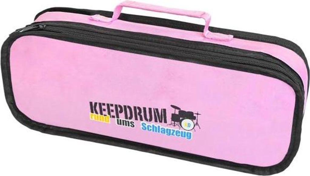 keepdrum MB01PK Glockenspiel Tasche Pink mit Schlägel