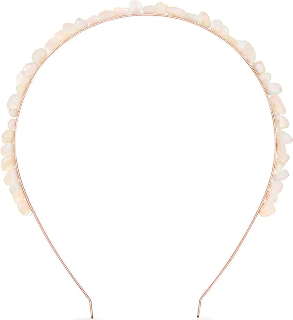 Bandeau Cheveux Pierre de Lune pour Femme Accessoire Beauté Mondstein