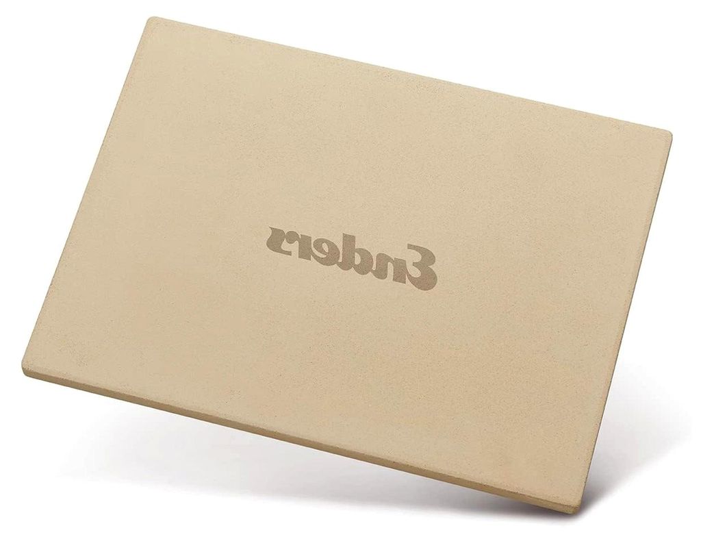 Pizzastein eckig 40x30, große Fläche für Pizzen und Gebäck