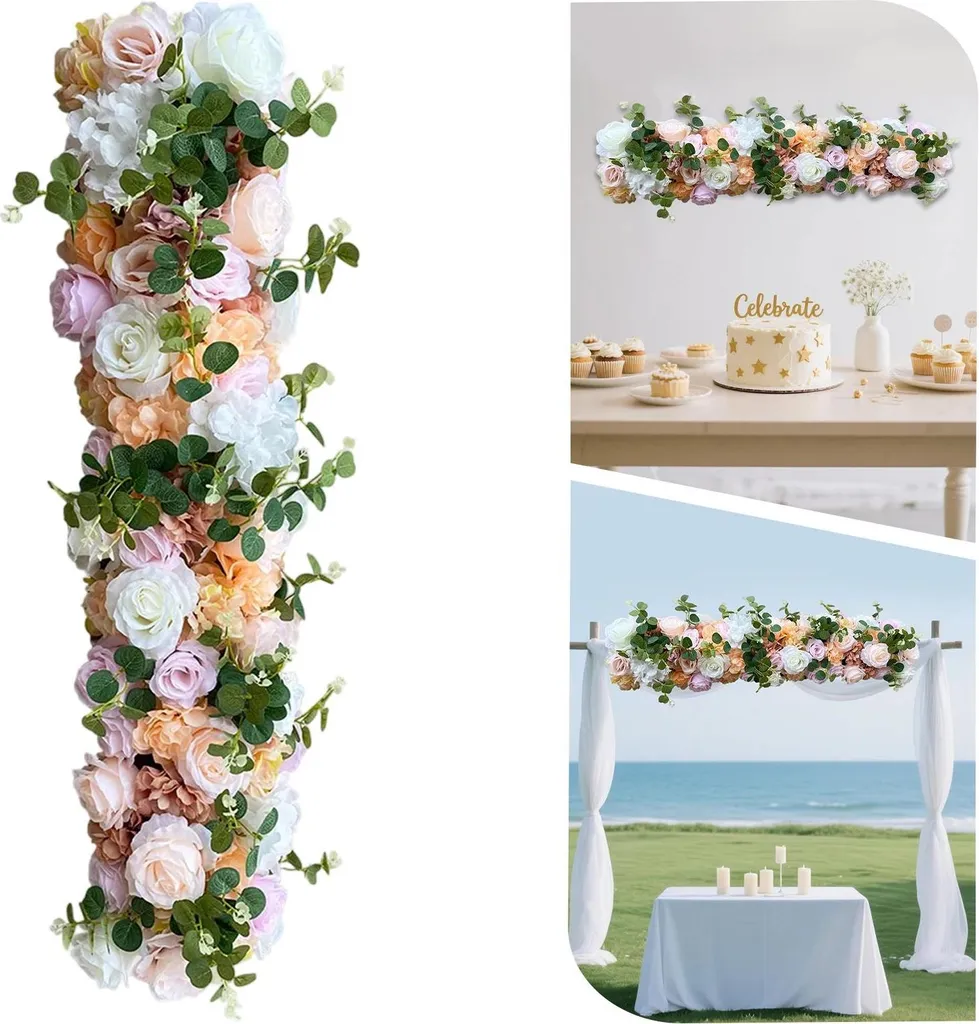 Guirlande fleurs artificielles non toxique pour enfants et animaux