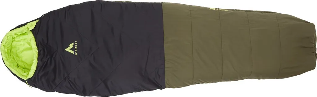 Sac de couchage confortable 195cm Mu Trekker R 10 McKINLEY Olive Dark