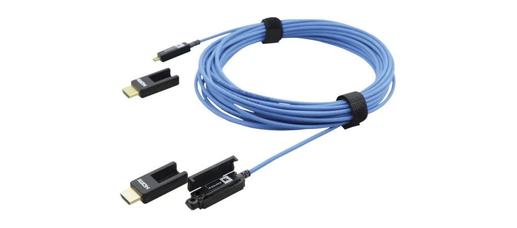 Cordon HDMI Optique 4K 30m Kramer CLS-AOCH/XL avec Têtes Détachables