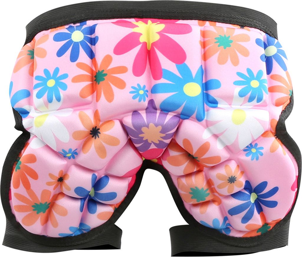 Kinder Hüftschutzschutzschützer für Ski -Rollen Skating -Snowboard (rot)