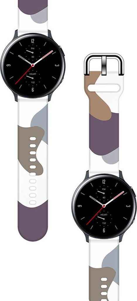 Strap Moro Ersatzarmband kompatibel mit Samsung Galaxy Watch 46mm Armband Armband Camo Motiv 9