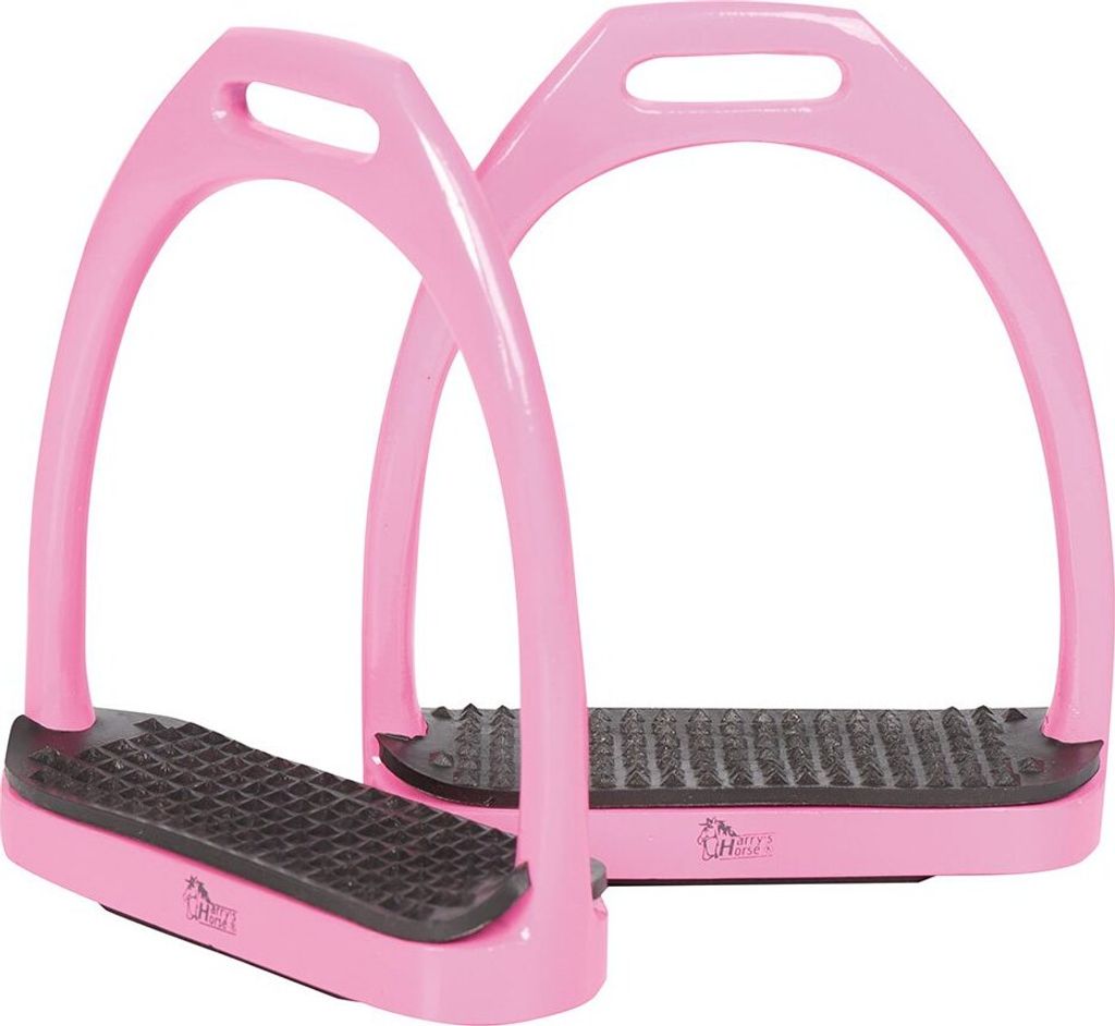 Harry ́s Horse Aluminium Color Steigbügel Rosa 11 cm Rosa 11 cm