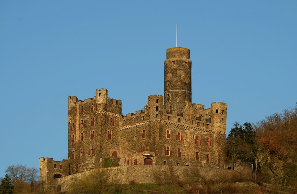 hansepuzzle 50497 - Alte Burg Puzzle, 500 Teile, Reisen, 46,0 x 30,0cm mit hochwertiger Aufbewahrung, Kartonbox und wiederverschließbarem Beutel