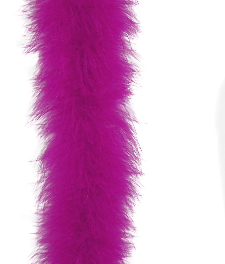 Pinke Marabu Federboa, 2 Meter Länge, 15 Gramm, für Kostüme Produktbild 