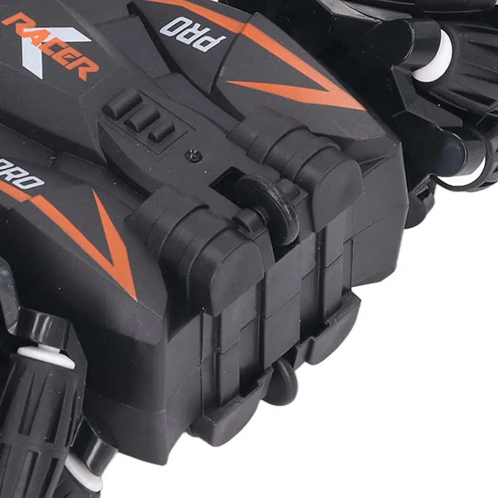 Voiture télécommandée 2.4G rechargeable cascade drift orange 4WD