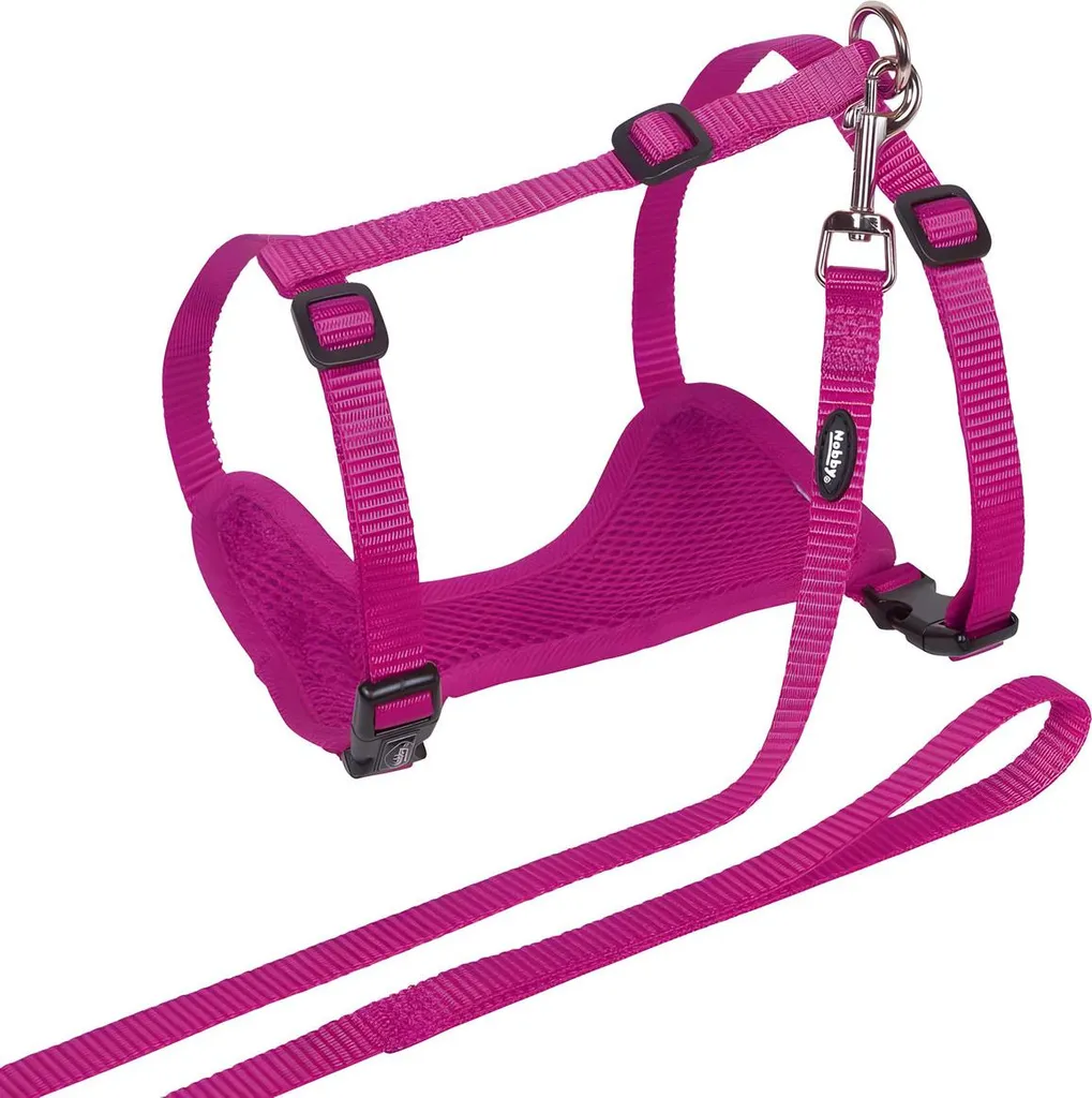 Pettorina per Gatti Nobby Mesh L-XL Lampone | Kit Sicurezza e Comfort