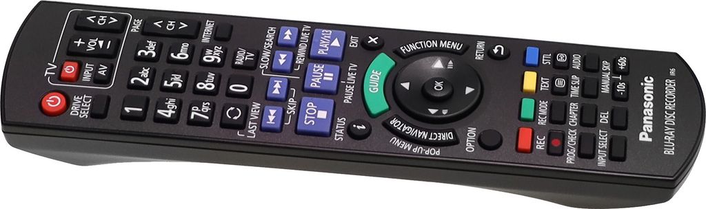 Panasonic N2QAYB000986 Télécommande pour DMR-BCT74 Image du produit 