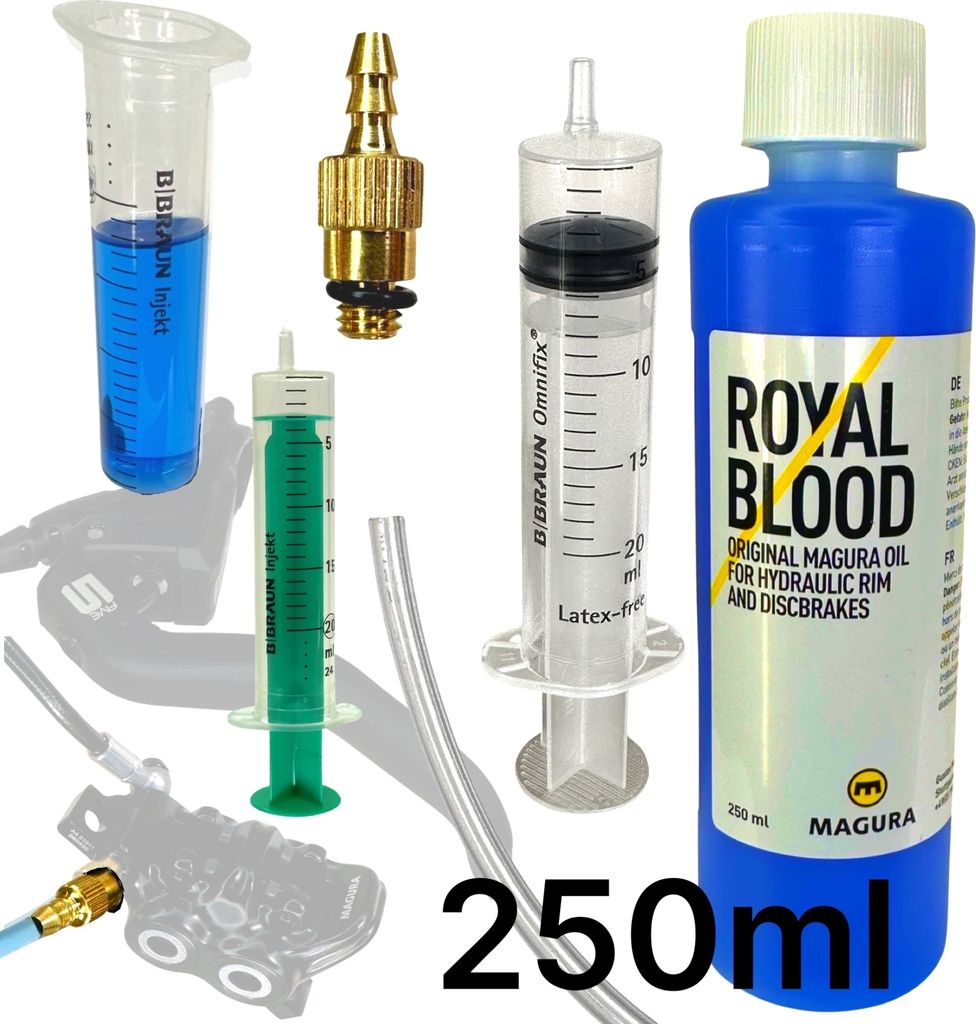 Service Kit inkl. 250ml Royal Blood Öl für MAGURA Felgen / Scheibenbremsen ab 2011