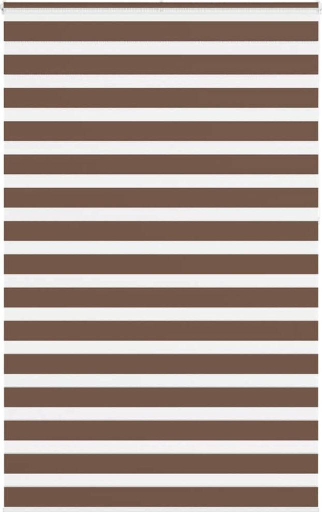 Doppelrollo Braun 150x230 cm Stoffbreite 145,9 cm Polyester