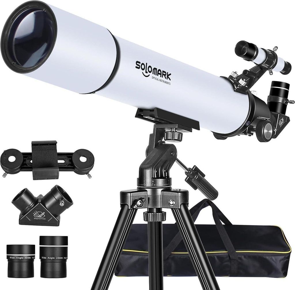 Teleskop 80mm Aperture Astronomie Refraktor Telescope für Produktbild 