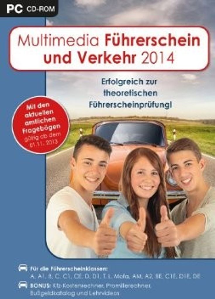 Multimedia-Führerschein und Verkehr 2014/CD-ROM