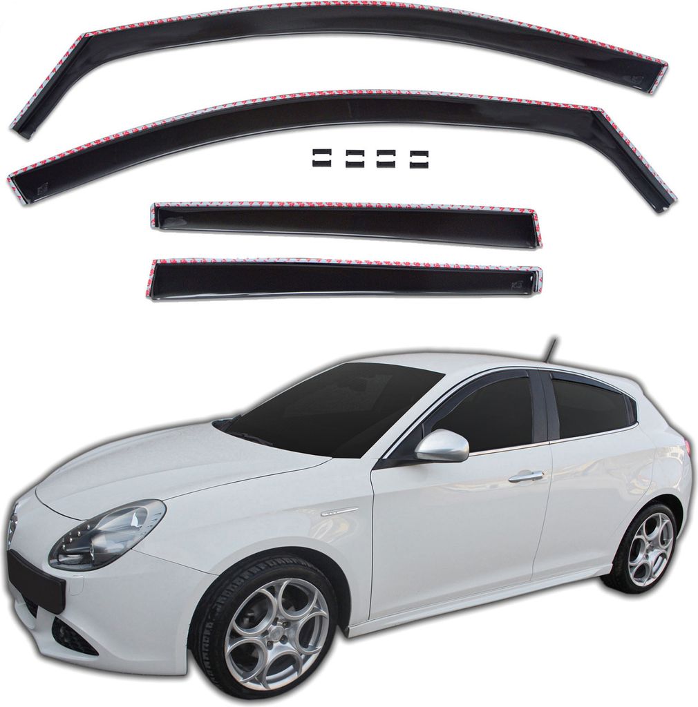 GP Déflecteurs Deflecteurs D'Air Pour Alfa Romeo Giulietta Image du produit 