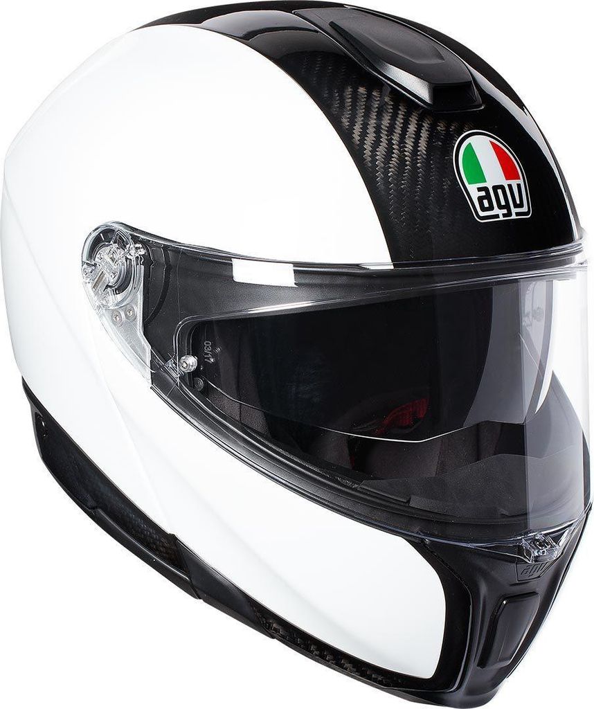 AGV Sportmodular Carbon Klapphelm, carbon/weiß, XXS (52/53)
