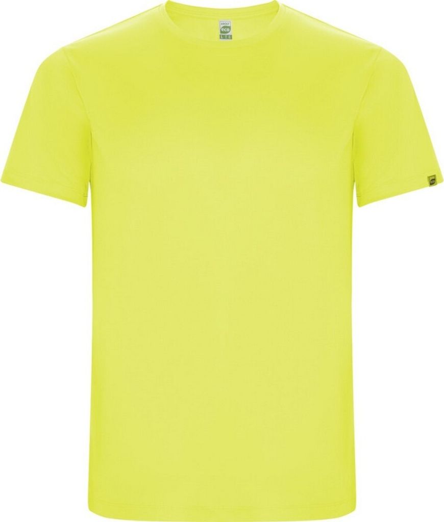 Roly - "Imola" T-Shirt für Kinder - Sport kurzärmlig PF4365 (152) (Fluoreszierendes Gelb)