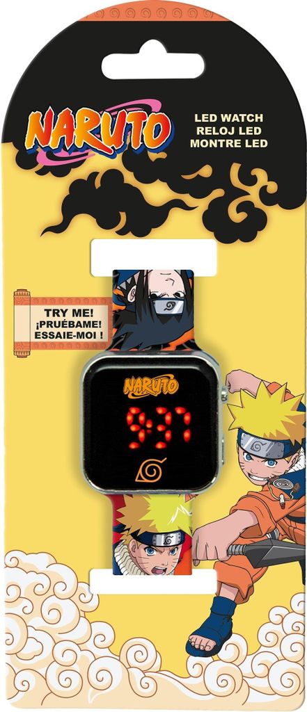 Montre LED - LICENCE ENFANTS - Naruto 2 - À partir de 4 ans Image du produit 