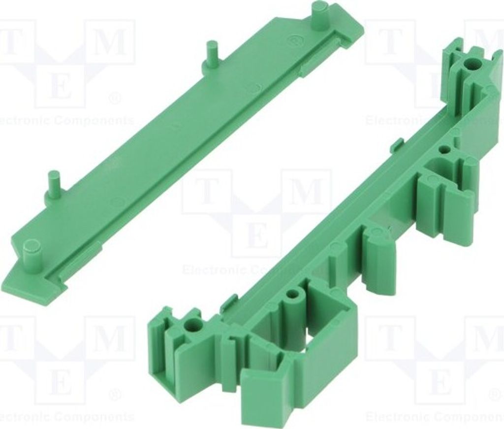2x DIN-schienen- 72x11mm 07.6070000 Zubehör für Gehäuse auf DIN-Schienen Serie: M72