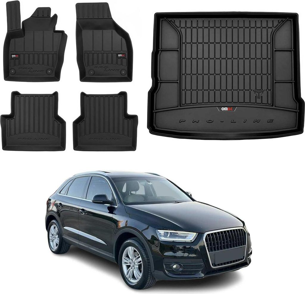 Set di tappetini e fodere per bagagliaio OMAC per Audi Q3 Immagine del prodotto 