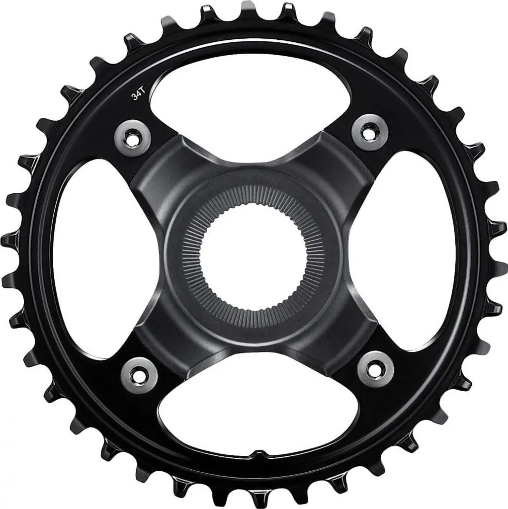 Plateau Shimano SM-CRE80-B 34T Argent : Fini les Sauts de Chaîne en VAE