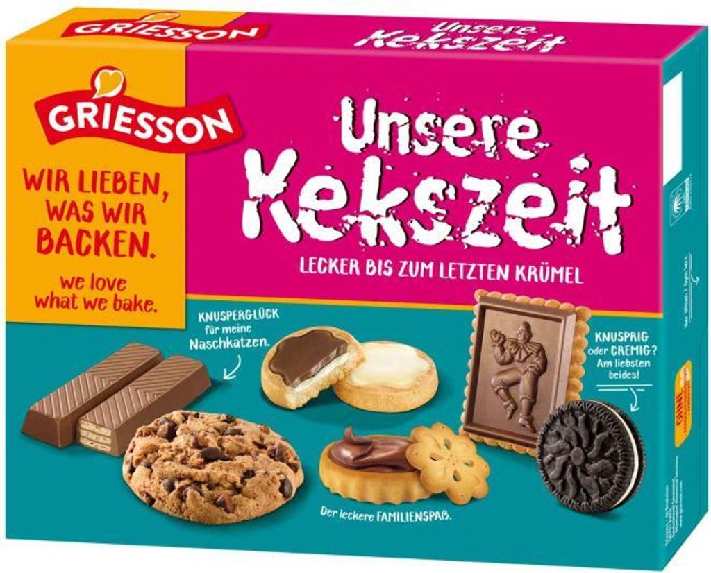 GRIESSON 74510921 GRIESSON Unsere Kekszeit Gebäck 397,0 g Obrázok produktu 