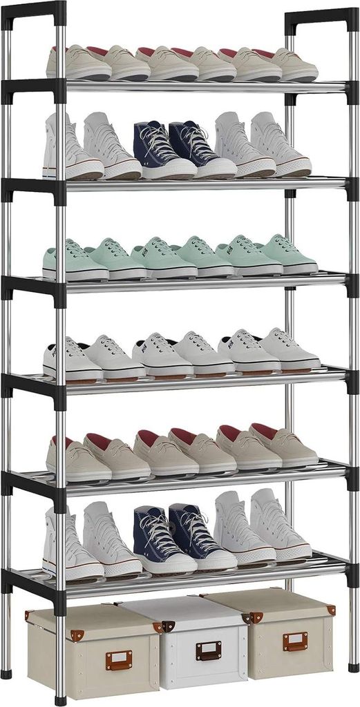 Schuhregal - Stark und stilvoll - 1 Stück - 56x30x110 cm