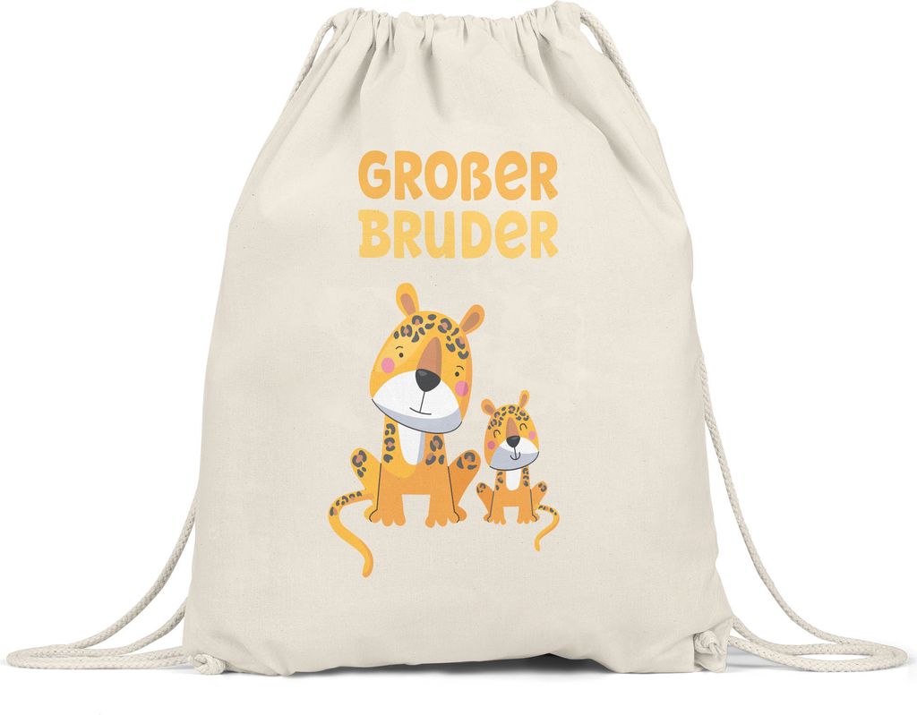 Großer Bruder Turnbeutel Gymsack Löwen Liebe Bro Brüder Liebe Bruderliebe Family Geborgenheit Zusammenhalt Retter