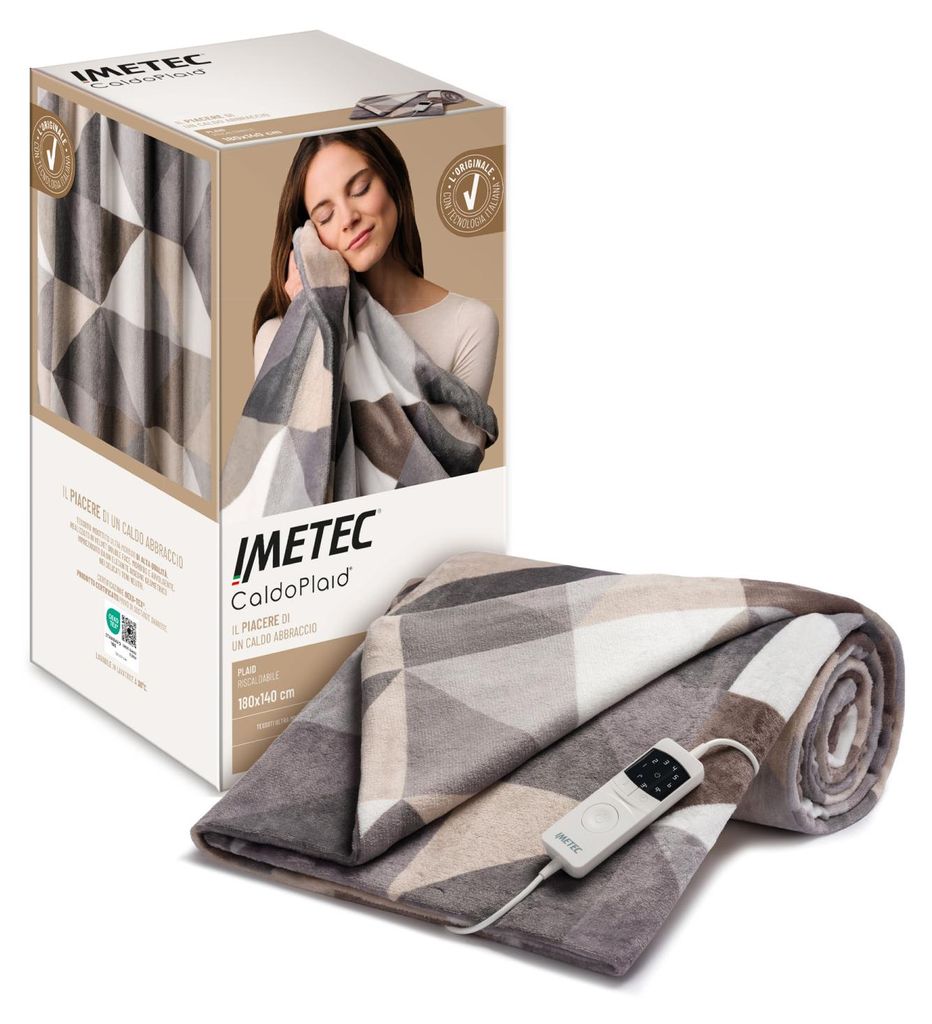 Imetec Adapto Plus Velvet Geometrico 180x140, 1400 mm, 1800 Produktbild 