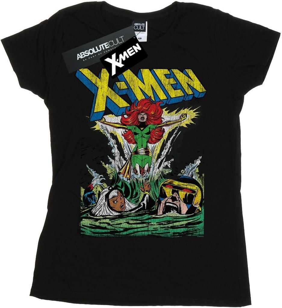 Marvel - "X-Men Enter The Phoenix" T-Shirt für Damen BI45109 (S) (Schwarz)