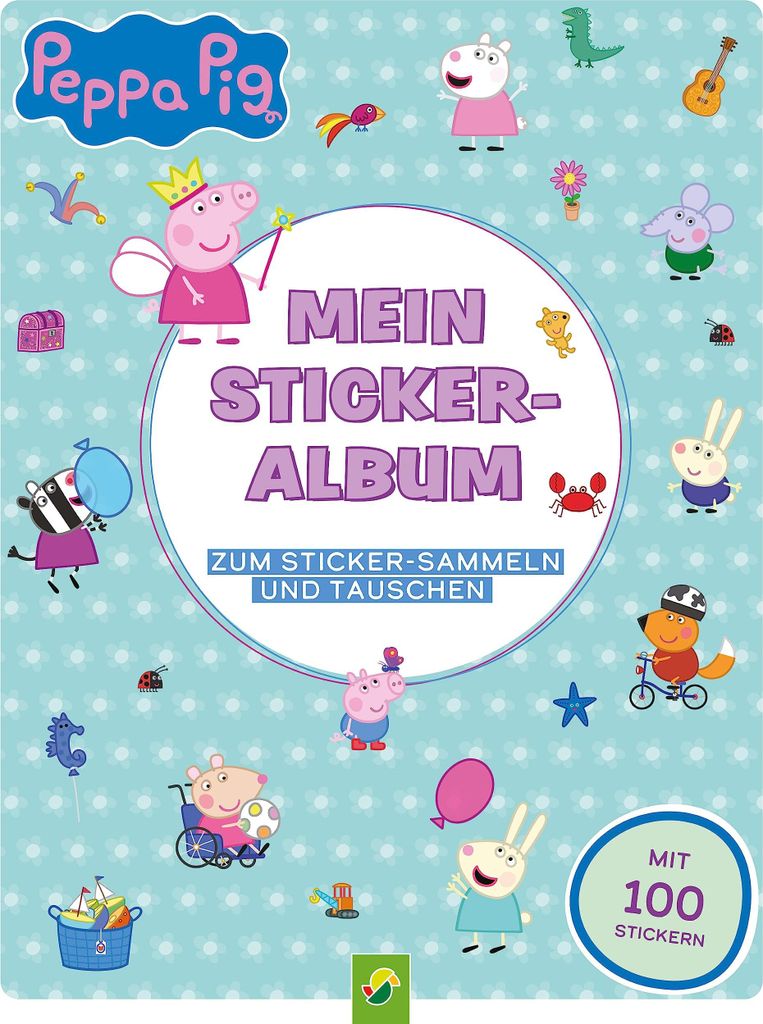 Peppa Pig Môj album so 100 samolepkami Obrázok produktu 