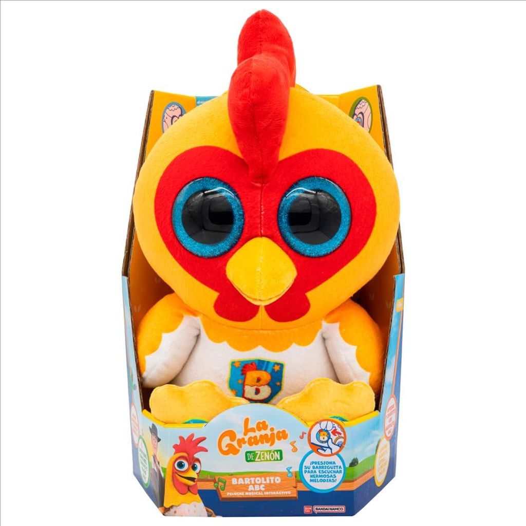 Bandai Abc La Granja De Zenon 28 cm Bartolito Teddy Bear Obrázok produktu 