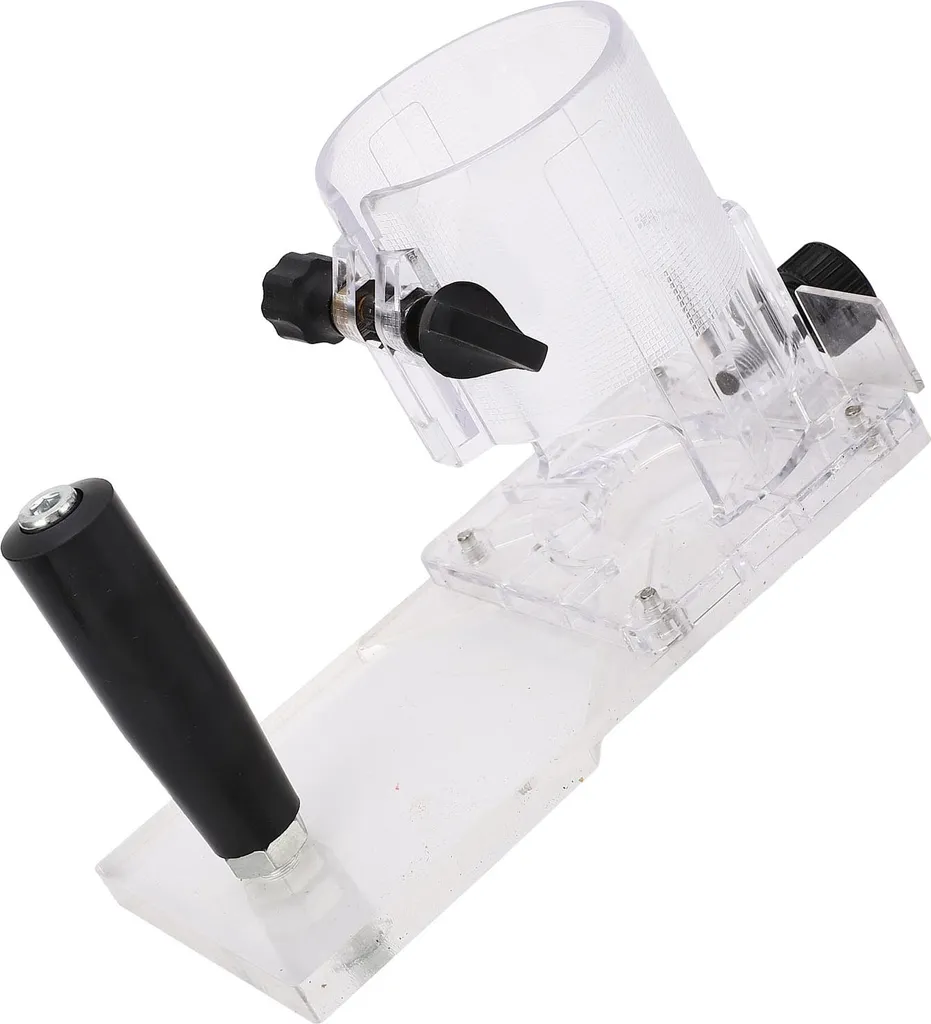 Base de Défonceuse en Plastique Transparent Résistant pour Menuiserie - 19