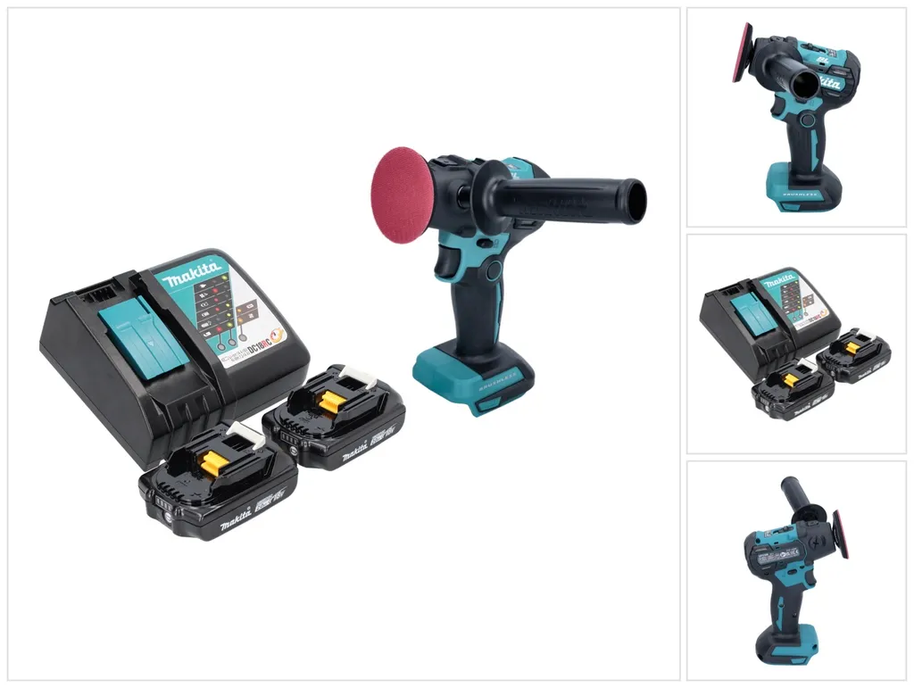 Ponceuse Polisseuse de précision Makita 18V DPV300 pour carrosserie