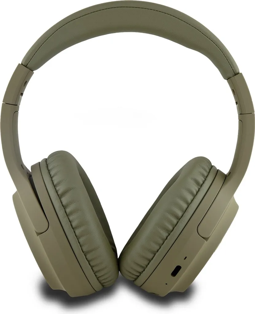 Casque audio Bluetooth DKNY Arch Logo vert avec micro et arceau réglable
