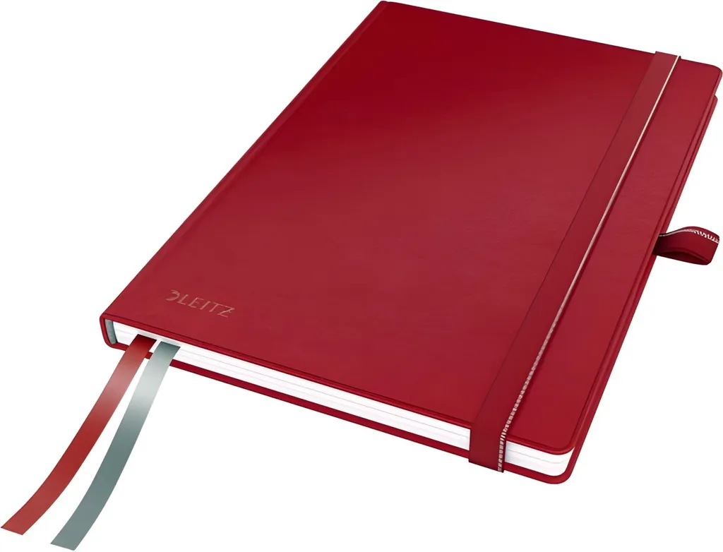 Leitz Complete Notebook quaderno per scrivere A5 80 fogli Rosso