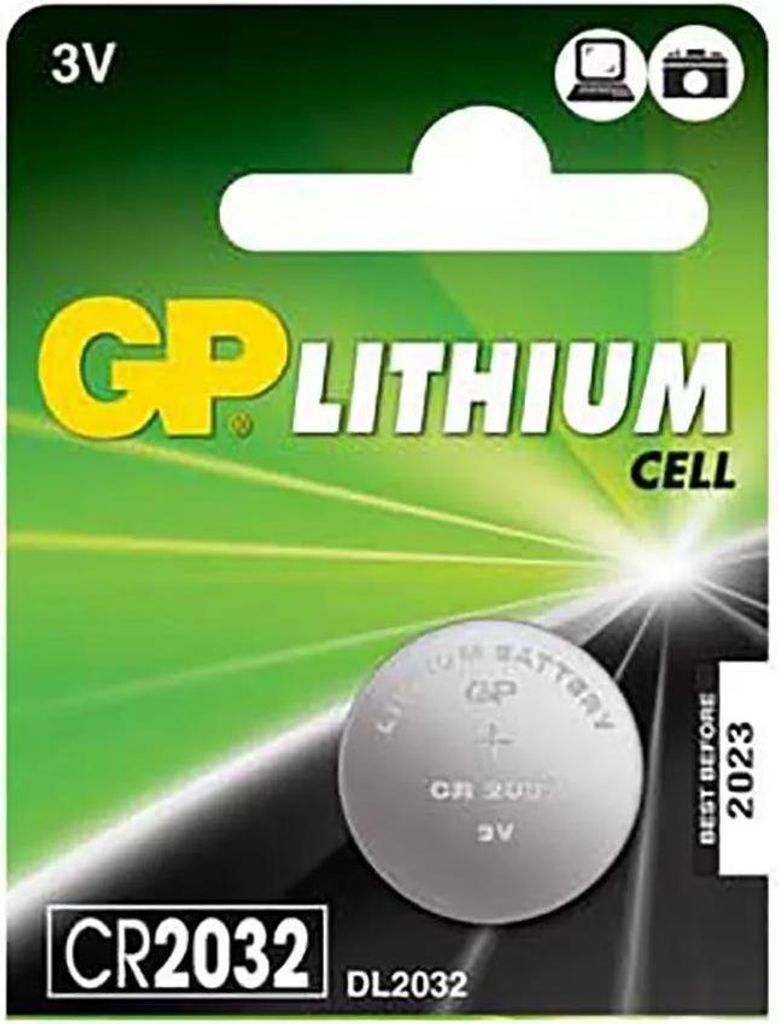 GP 0602032C5 Gp Lith.Knopfzellen CR2032 5er Obrázok produktu 