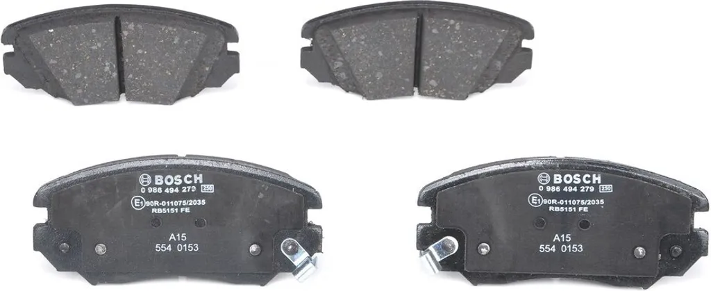 Jeu de plaquettes de frein à disque Bosch compatible Chevrolet Malibu