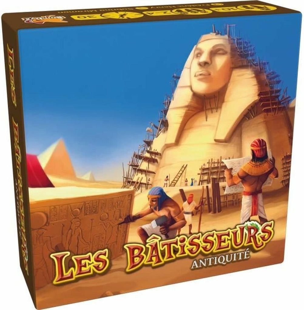 Tischspiel CNMEMORY Les Bâtisseurs : Antiquité 13 x 5 x 13 cm (16 Stücke)