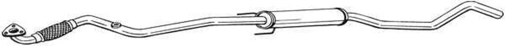 Bosal Mittelschalldämpfer 295-623