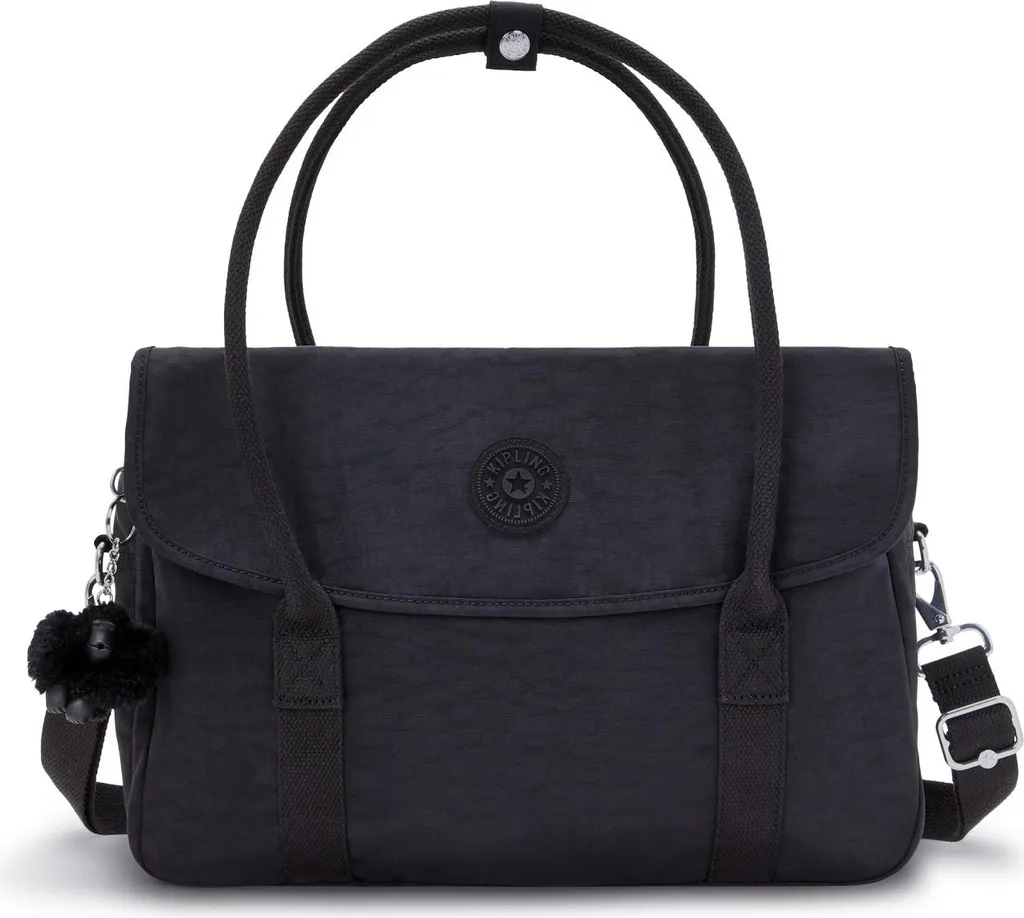 Kipling Superworker S Noir - Sac à Main Travail Léger et Multi-poches